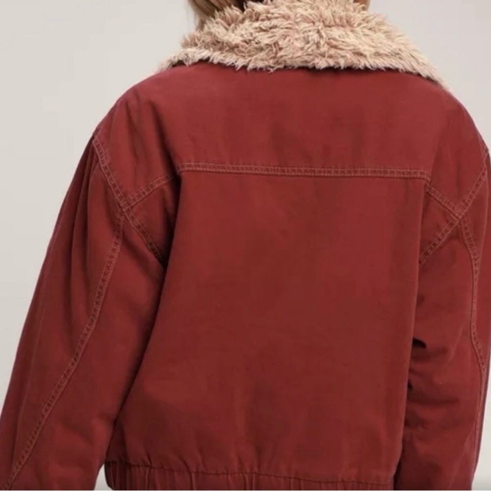 Free People Owen Sherpa Fleece Jacket - Picture 3 of 9